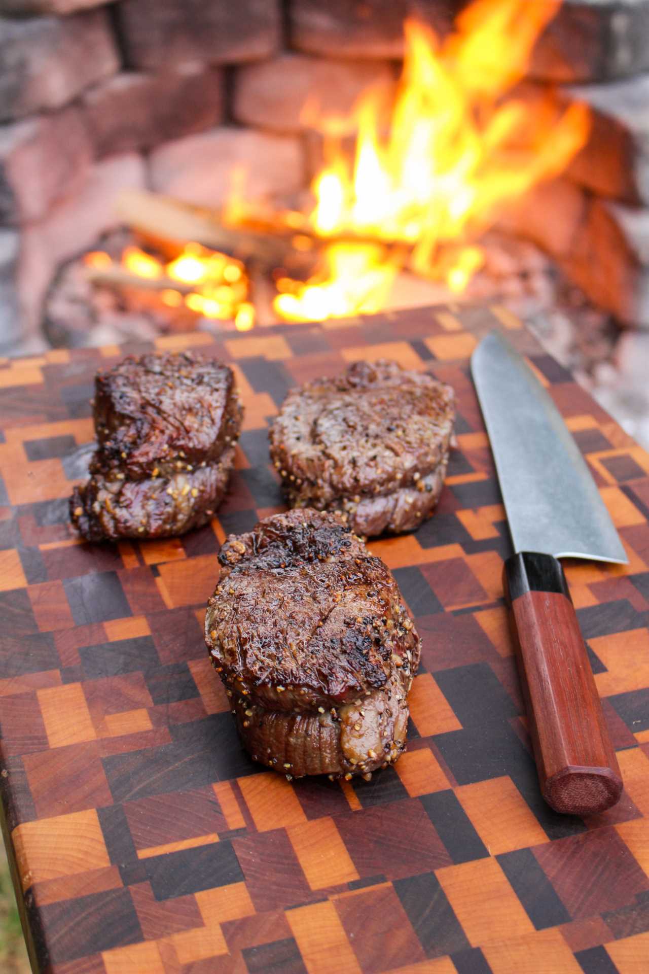 Grilled Filets with Chile Vinegar Sauce