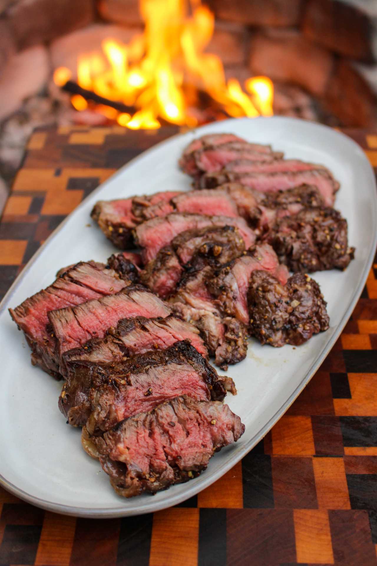 Grilled Filets with Chile Vinegar Sauce