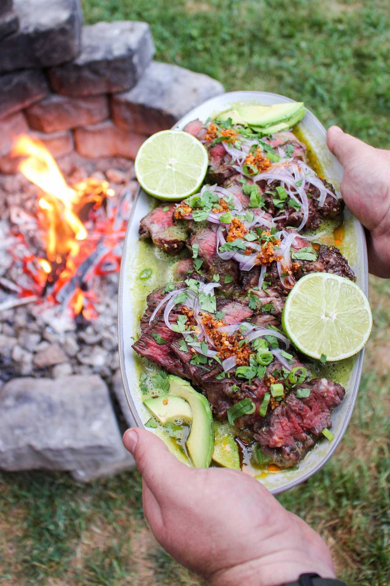 Grilled Filets with Chile Vinegar Sauce