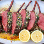 Venison Rack with Wild Herb Butter