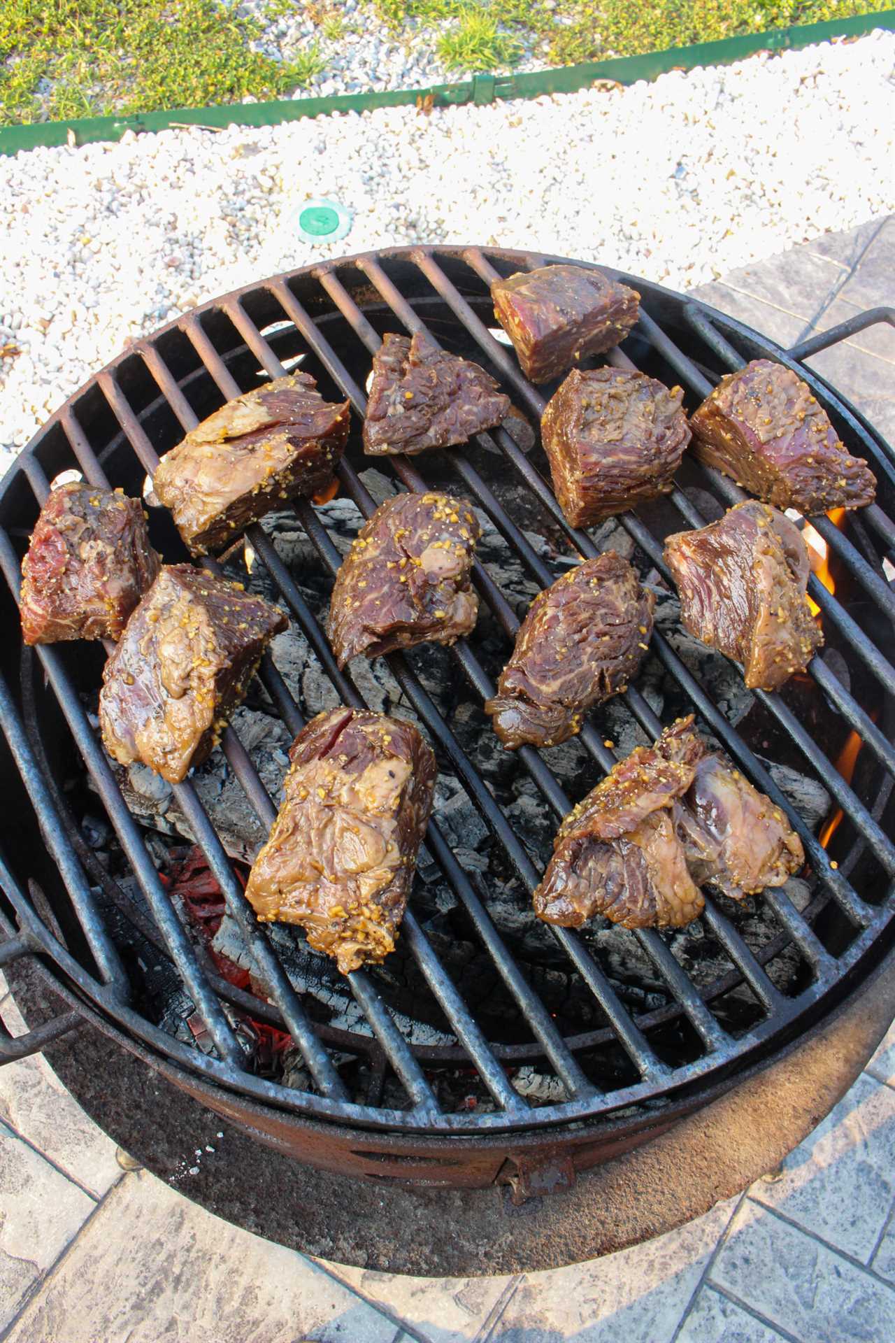 Bourbon Mushroom Steak Tips