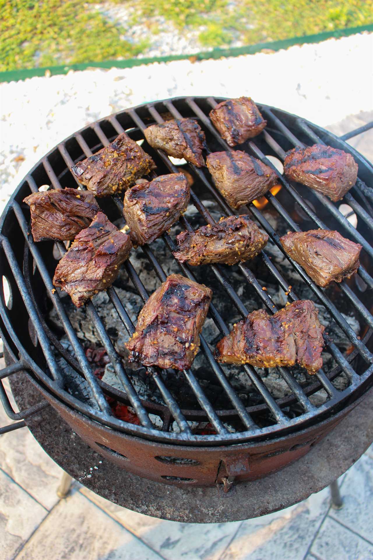 Bourbon Mushroom Steak Tips