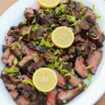 Bourbon Mushroom Steak Tips