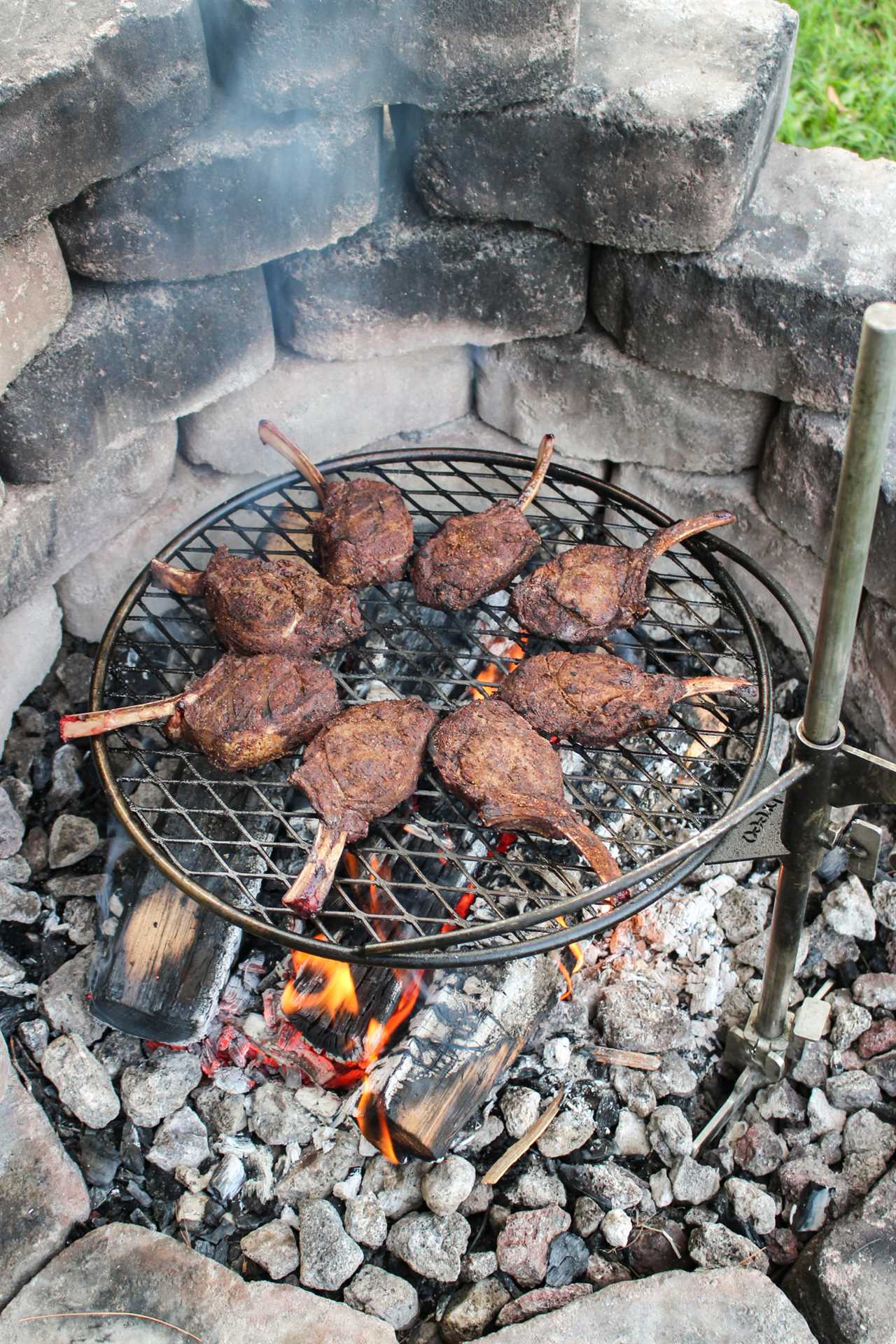 Coffee Crusted Venison Chops