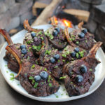 Coffee Crusted Venison Chops