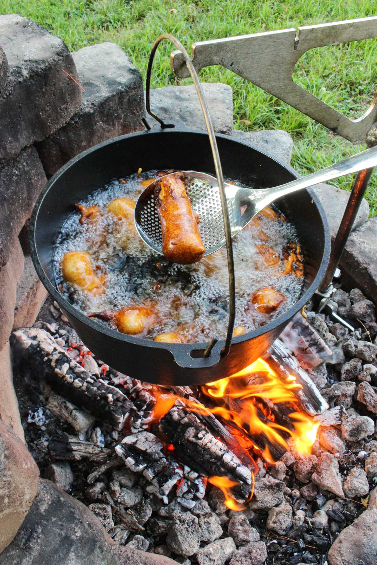 Beer Battered Fish on a Stick