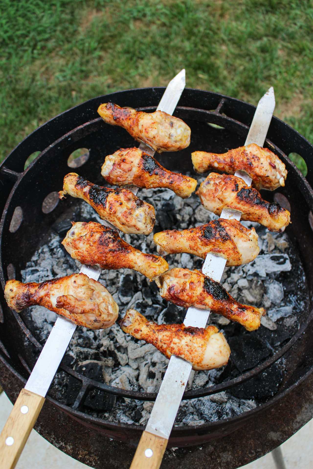 Cherry Coke Chicken Skewers