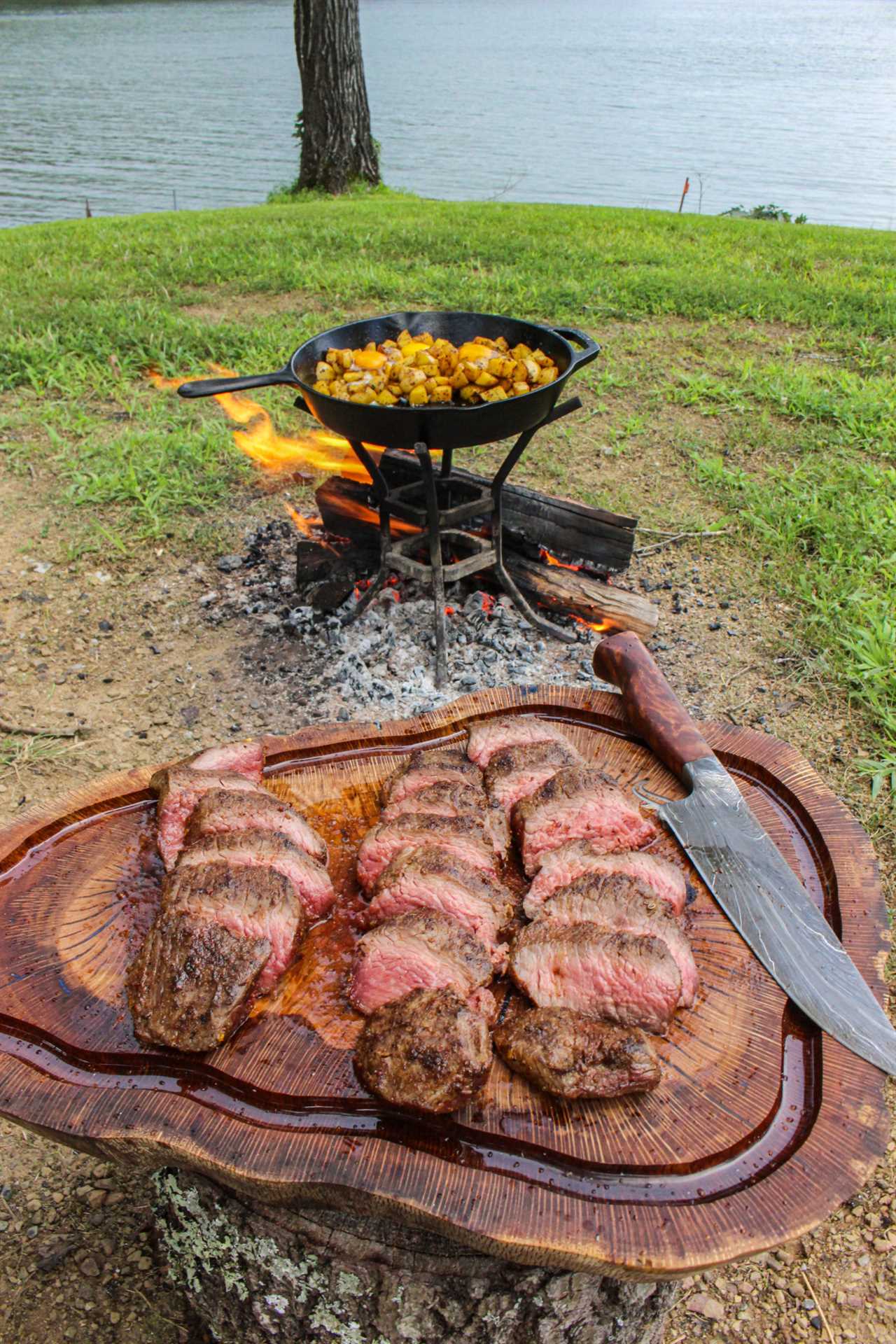 Bourbon Prime Steak and Eggs