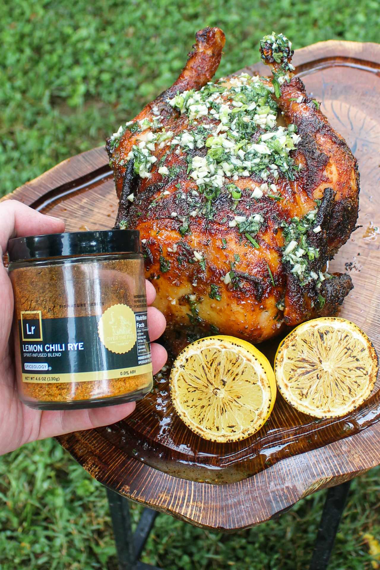 Lemon Chili Rye Rotisserie Chicken