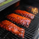 Sweet Teriyaki Sake Smoked Ribs