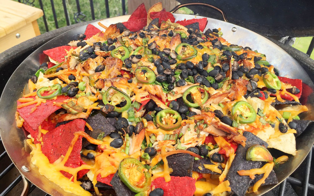 Smoked Chicken Nachos