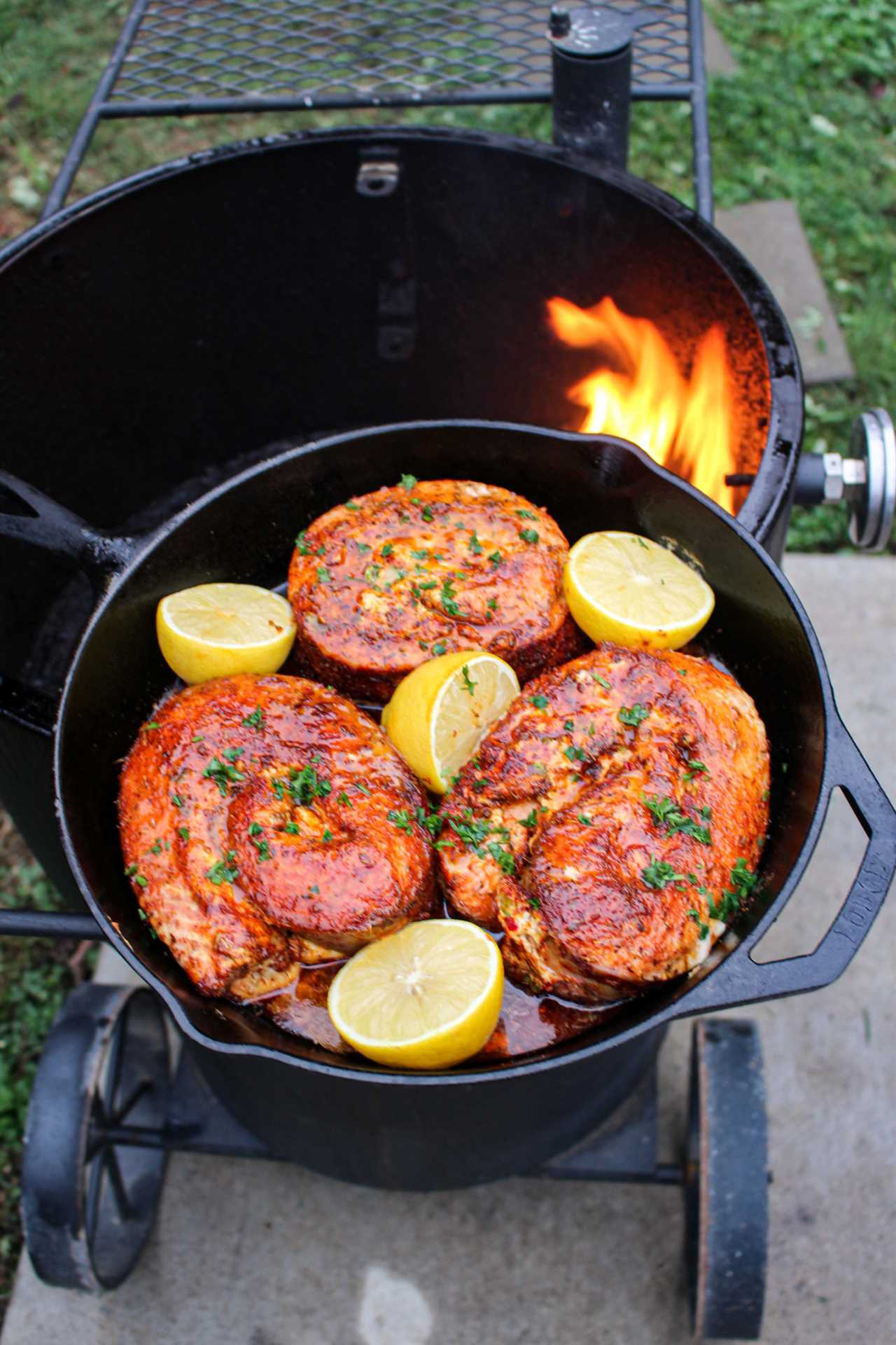 Maple Cajun Salmon Pinwheels