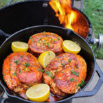 Maple Cajun Salmon Pinwheels