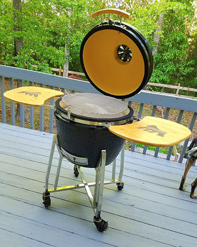 a kamado grill