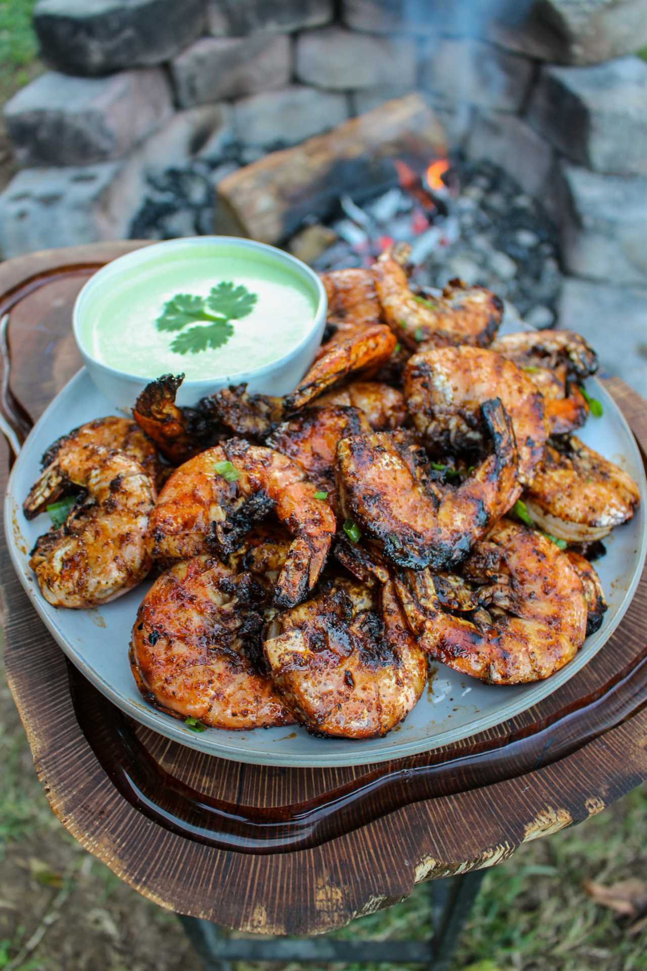 Nashville Hot Grilled Shrimp