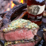 Tomahawk Steak with French Onion Crust