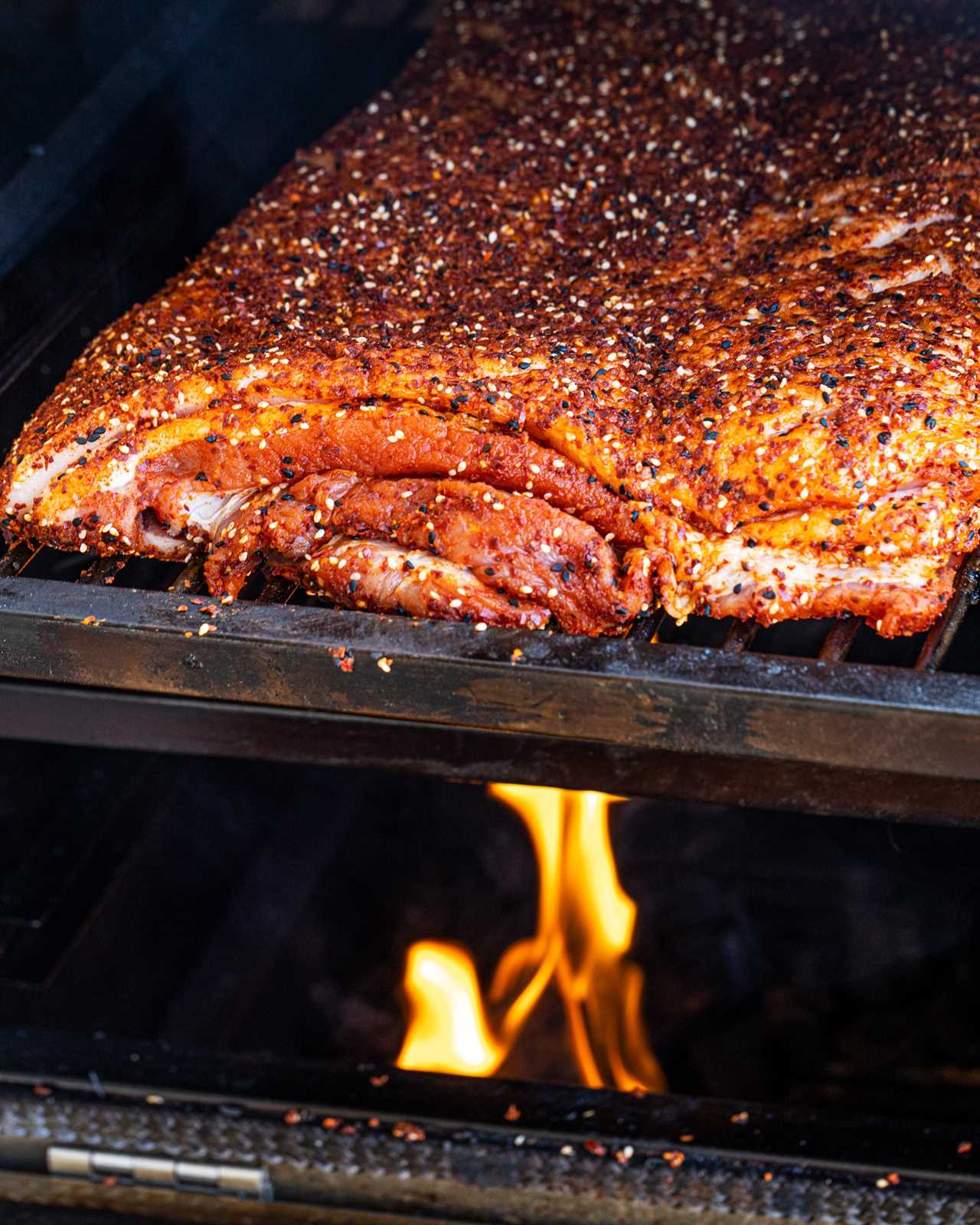 Crispy Korean Pork Belly Sandwiches