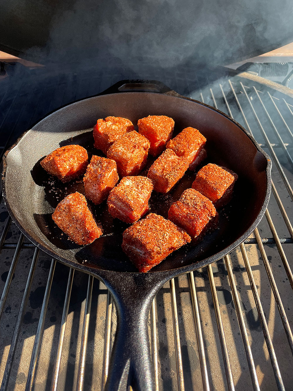 Maple Pork Belly Burnt Ends