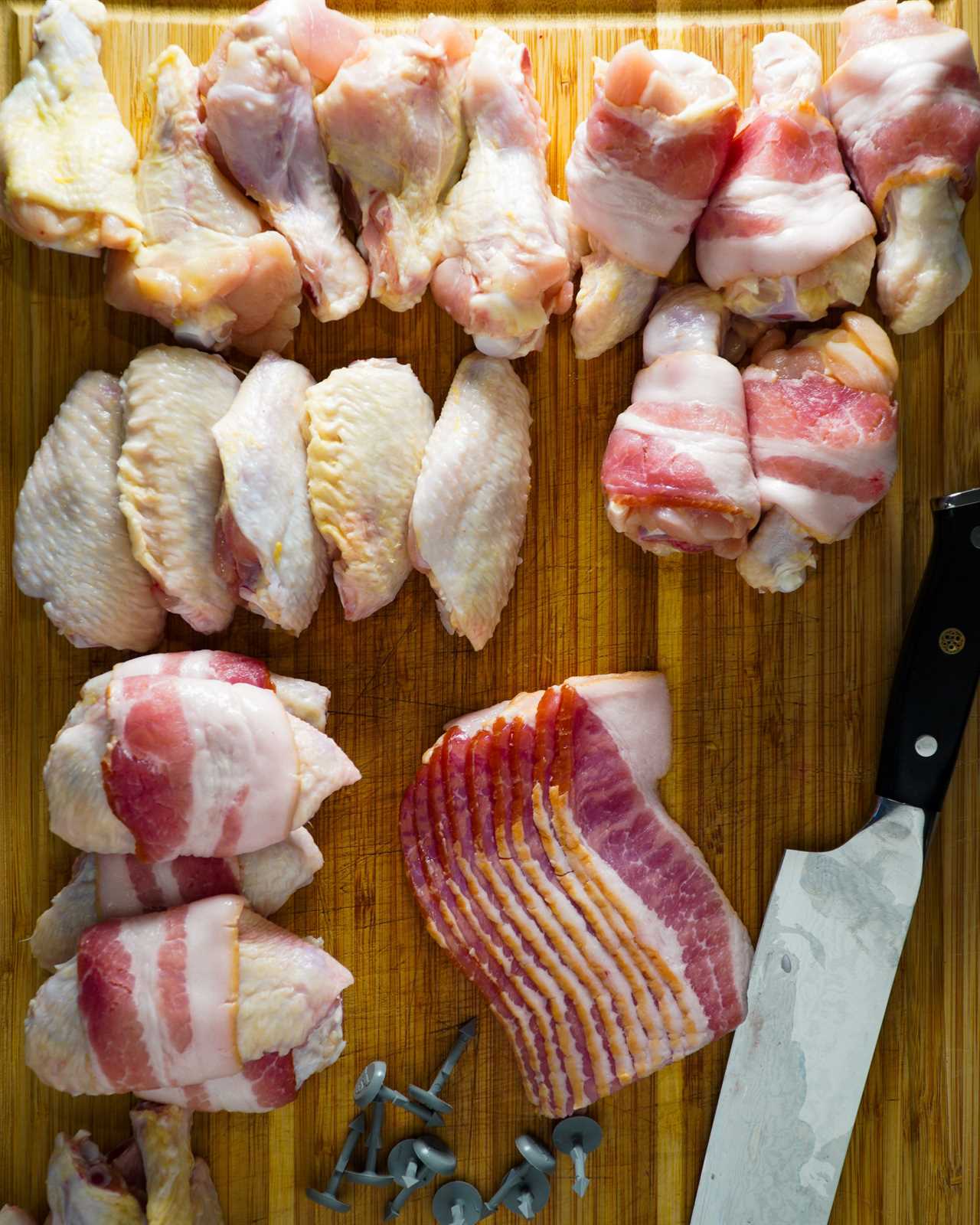 Bourbon Bacon Chicken Wings