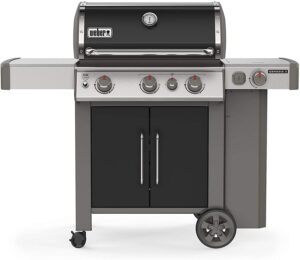 Weber 61016001 Genesis II E-335 3-Burner Liquid Propane Grill, Black