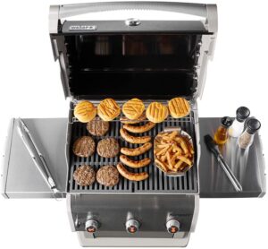 Weber Spirit E-310 Liquid Propane Gas Grill, 46510001 model – Black