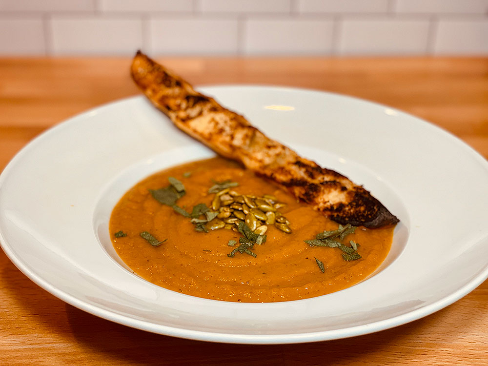 Smoky Butternut Squash Soup