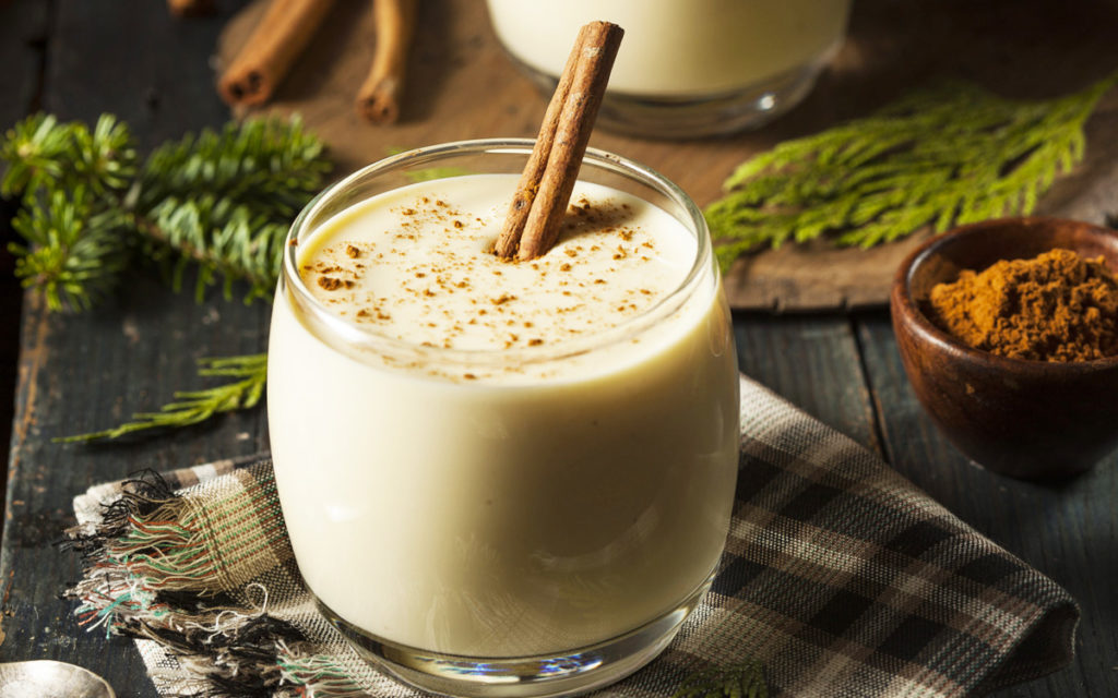 Smoked Eggnog