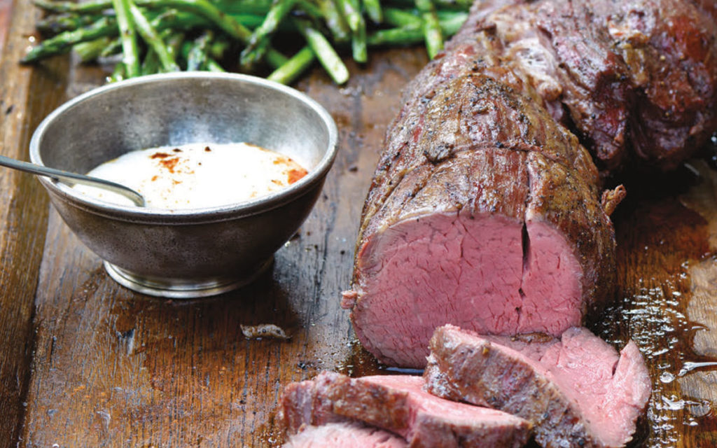 Smoke-Roasted Beef Tenderloin