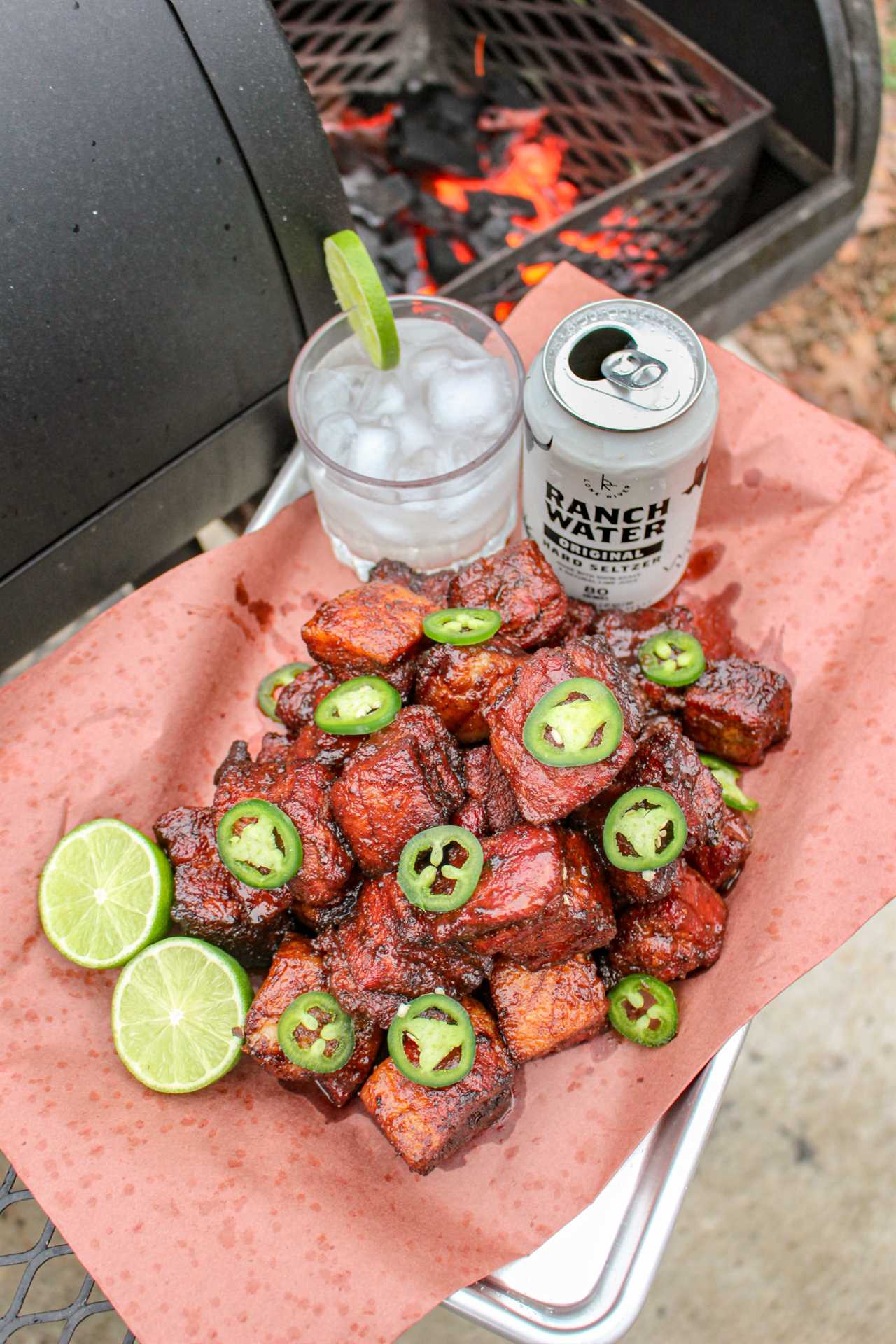 Smoked Tequila Lime Burnt Ends