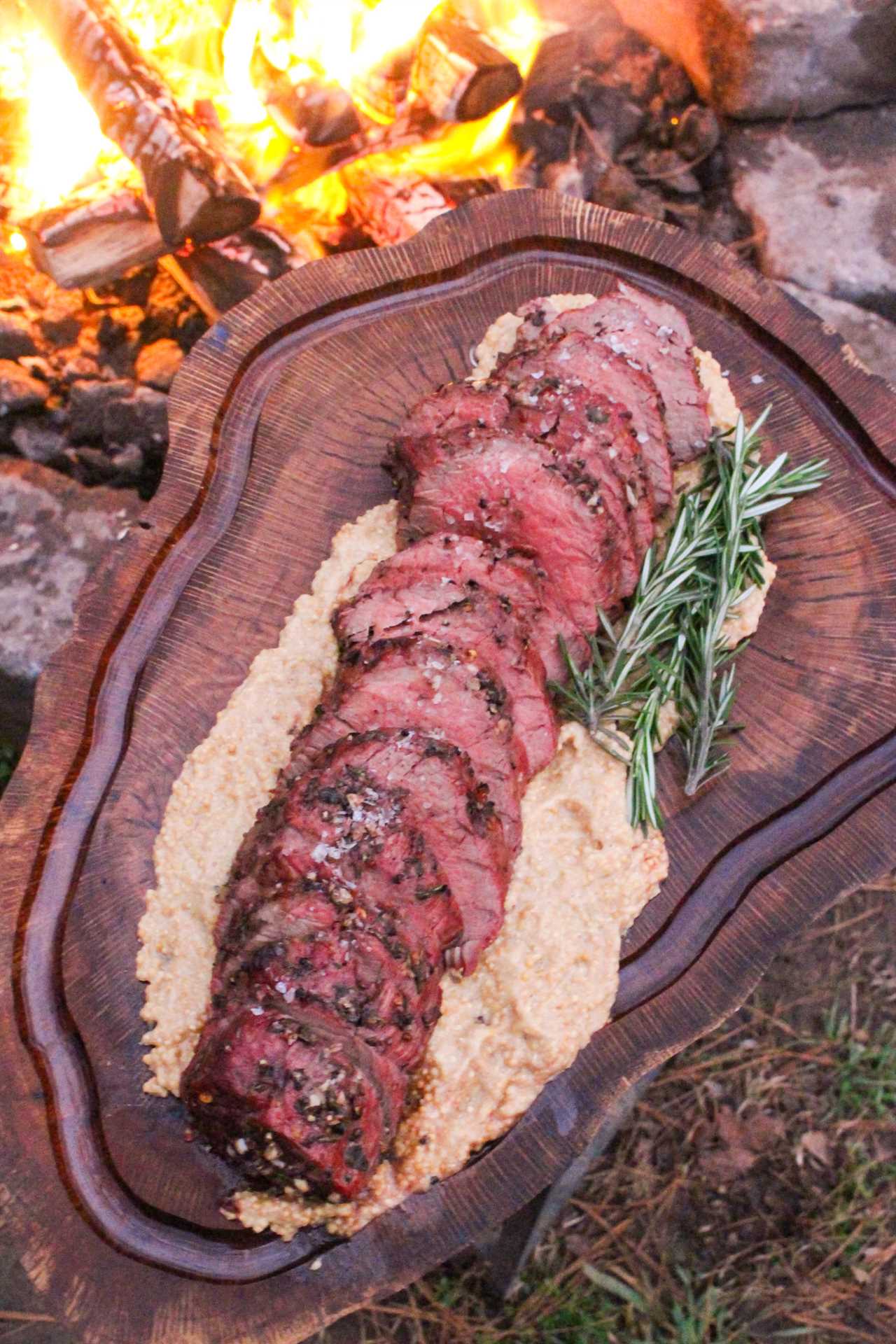 Herb Crusted Bison Tenderloin