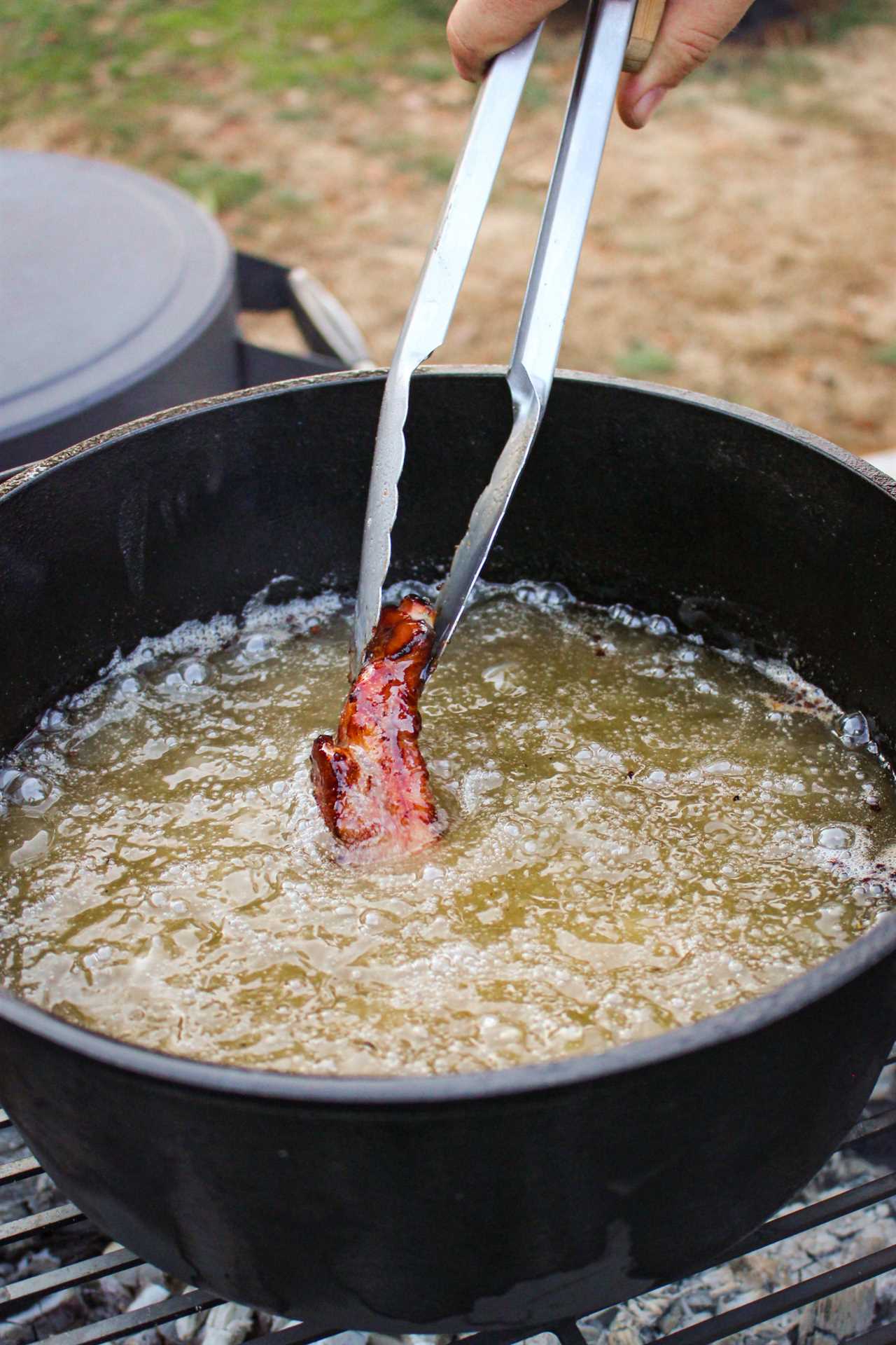 Fried Sticky Ribs