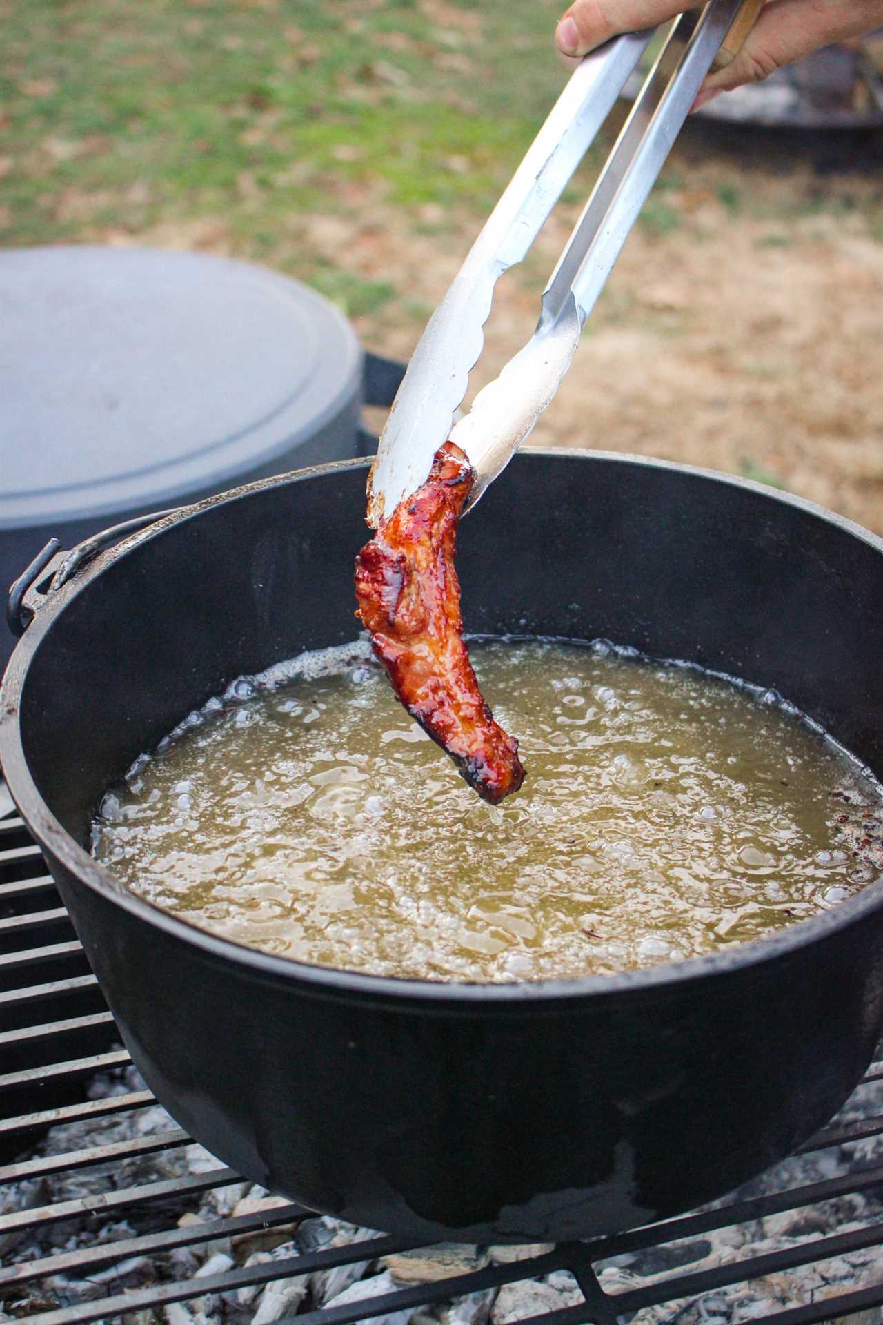 Fried Sticky Ribs