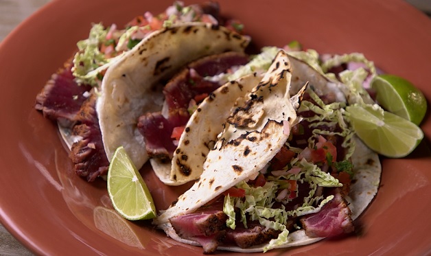 Grilled Tuna Tacos