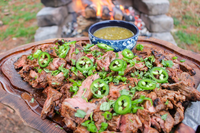 Braided Skirt Steak