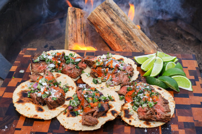 Chipotle Beer Steak Tacos