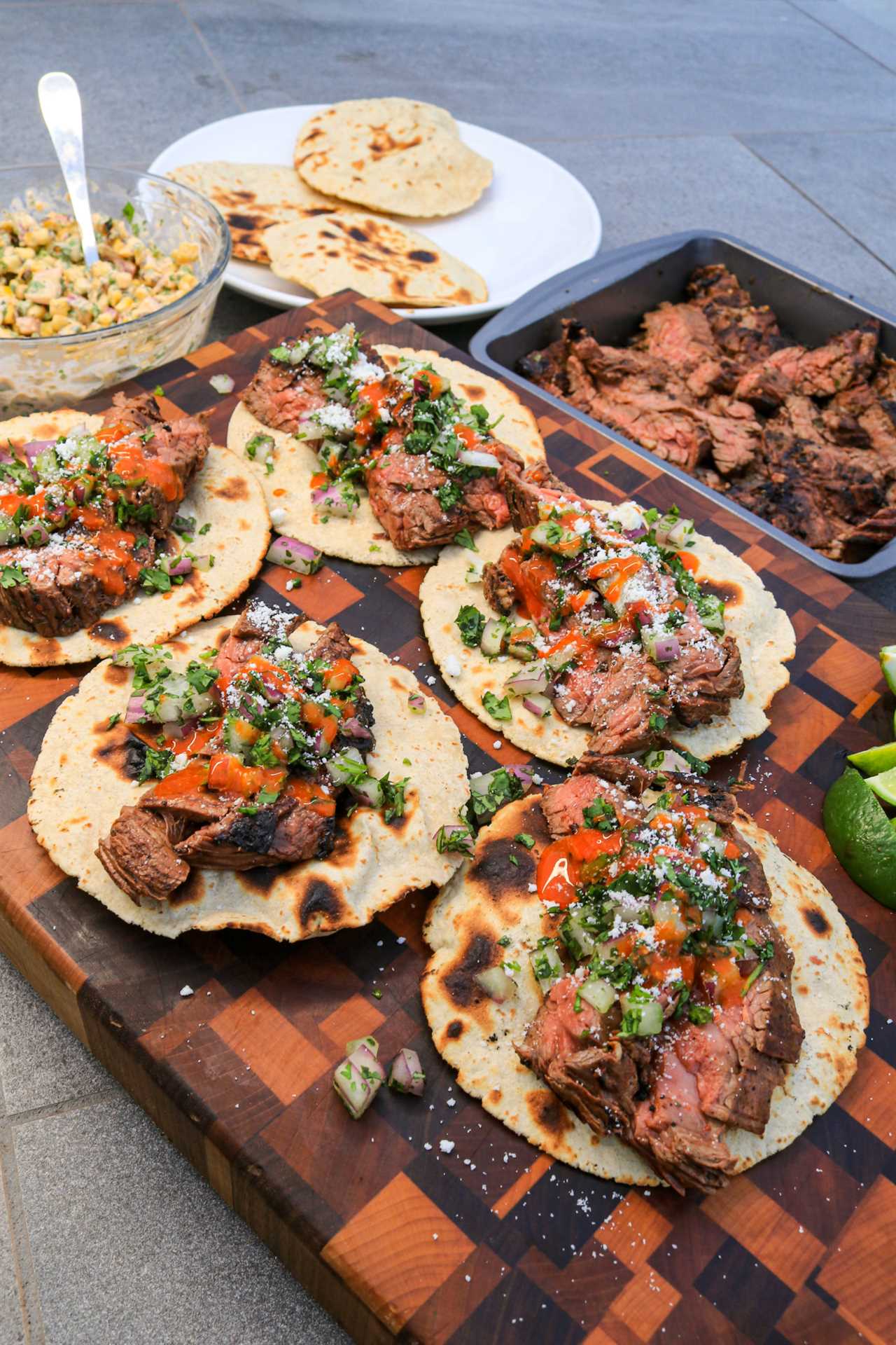 Chipotle Beer Steak Tacos