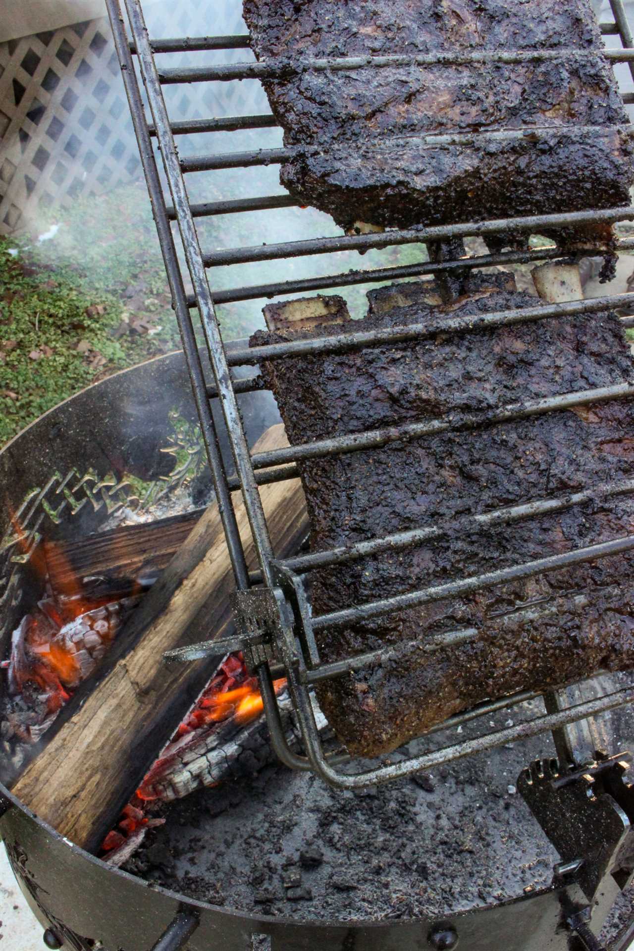 Gaucho Beef Ribs a close up.