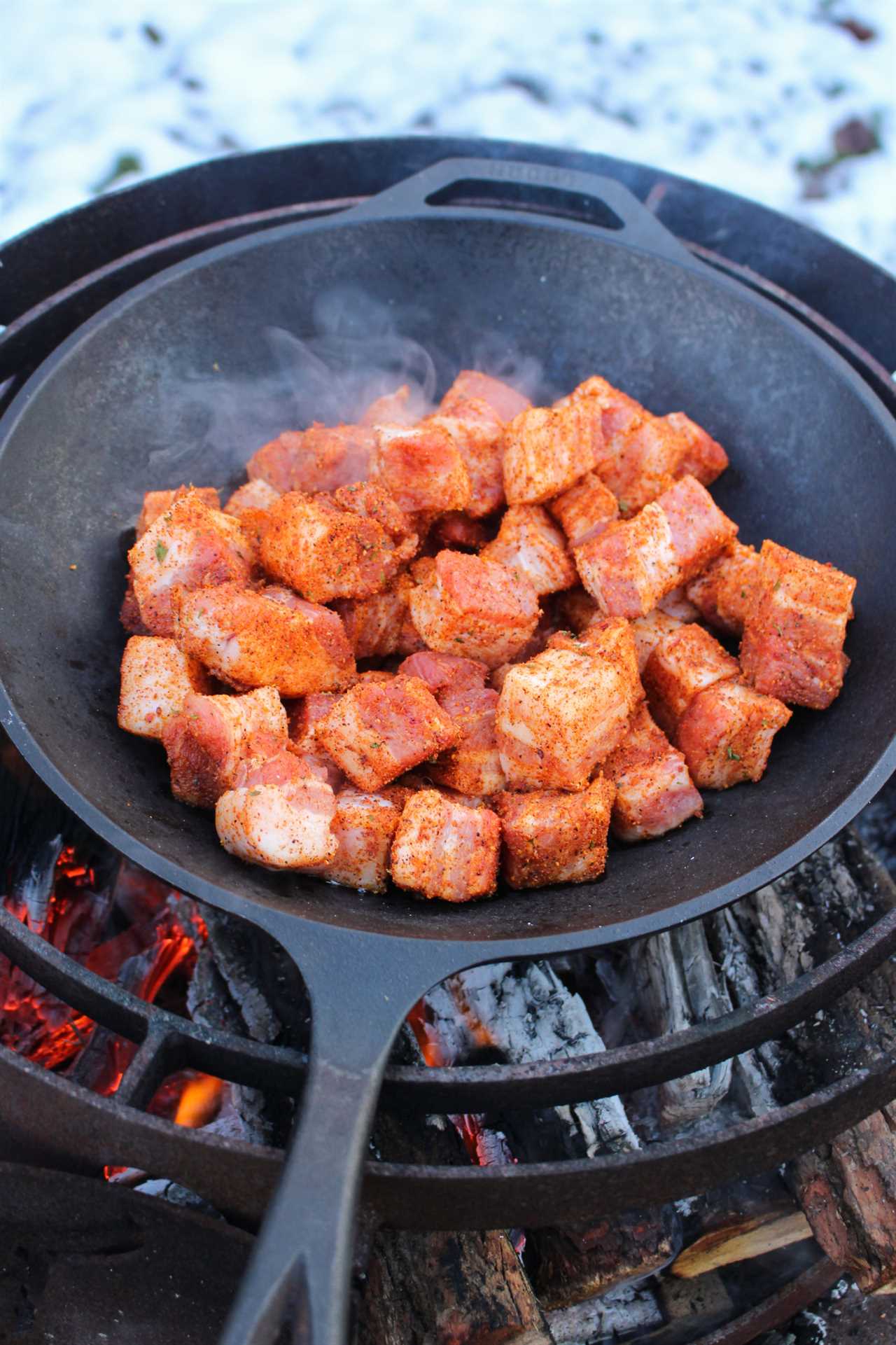 Fried Pork Belly Tacos