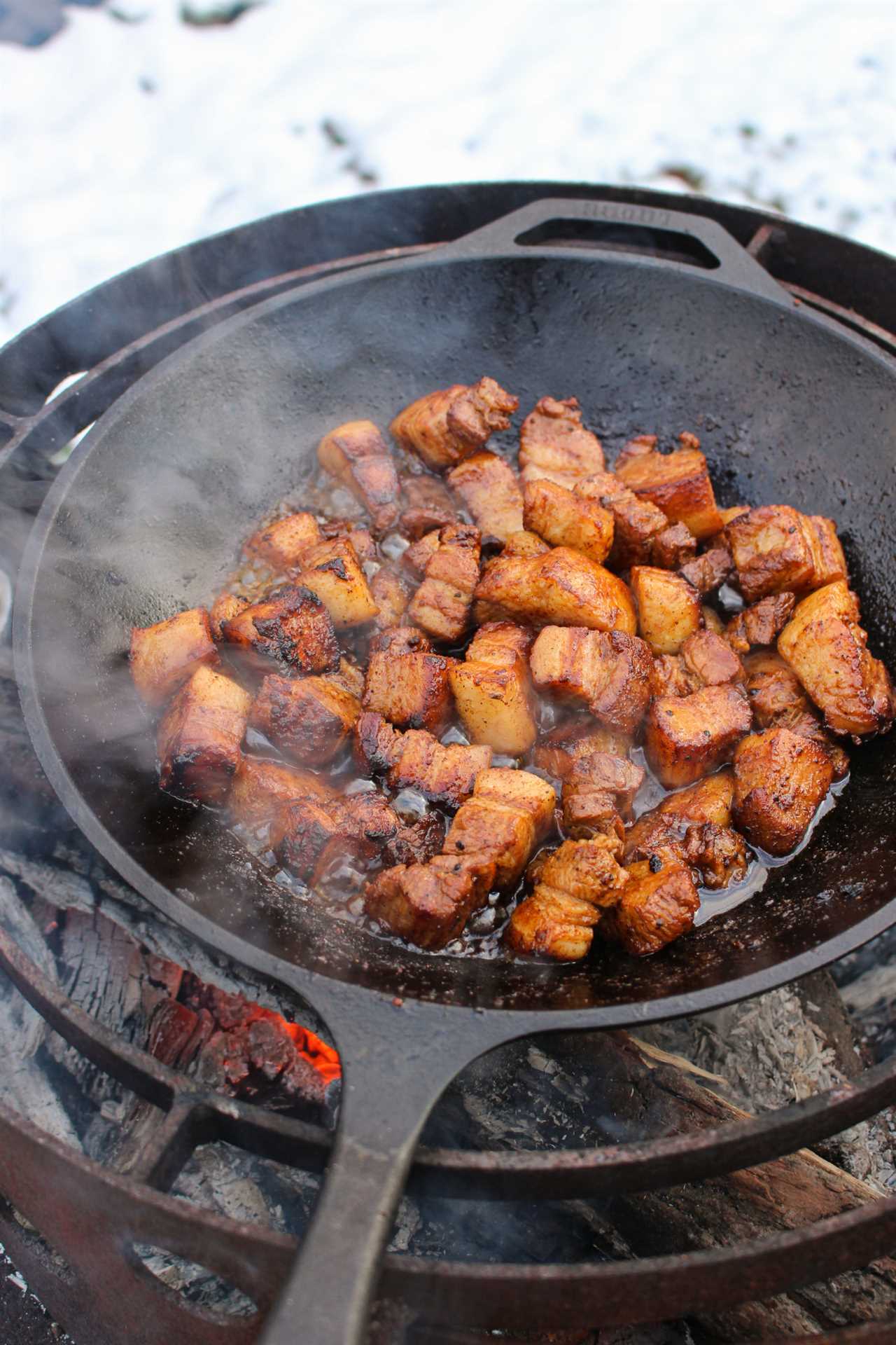 Fried Pork Belly Tacos