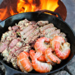 Garlic Butter Steak and Shrimp