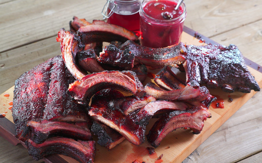 Cherry-Glazed Baby Back Ribs