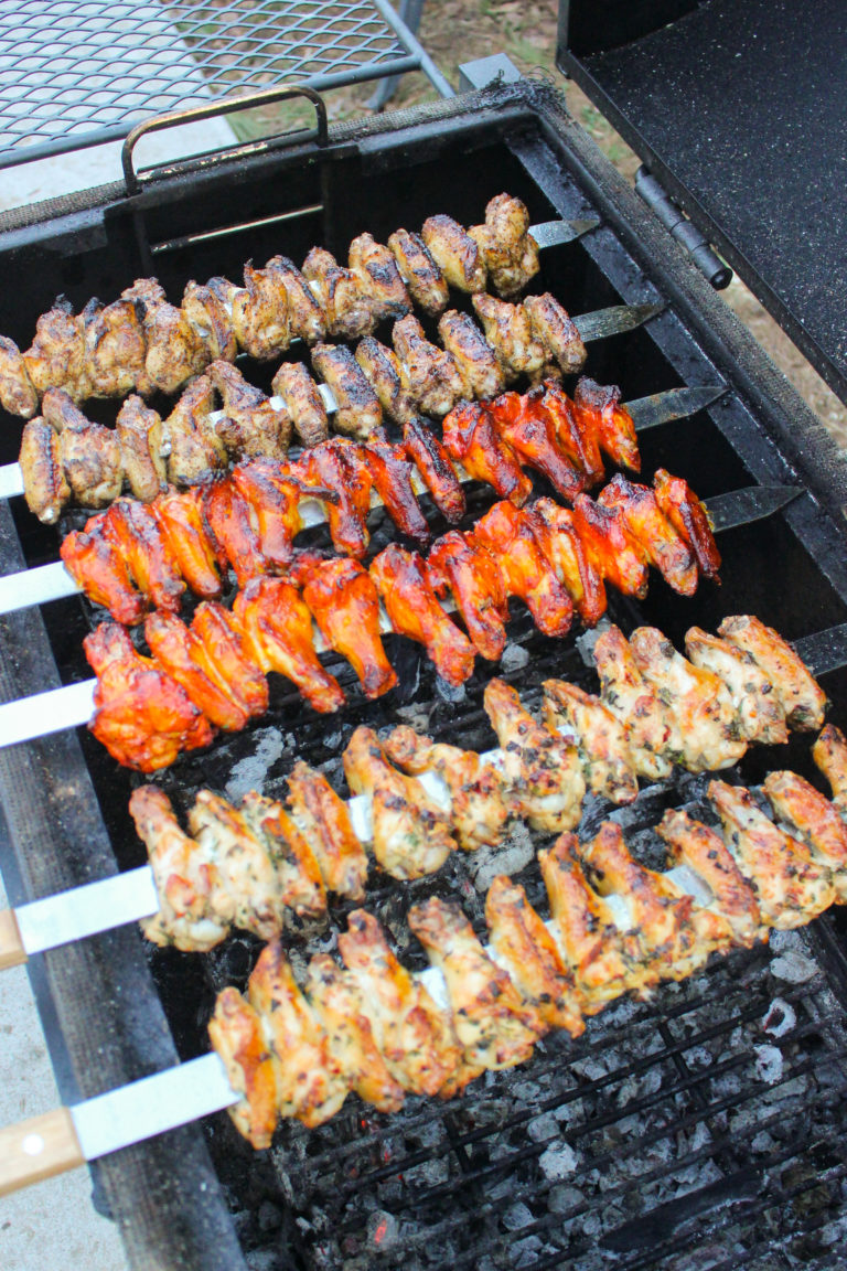 Chicken Wing Skewers