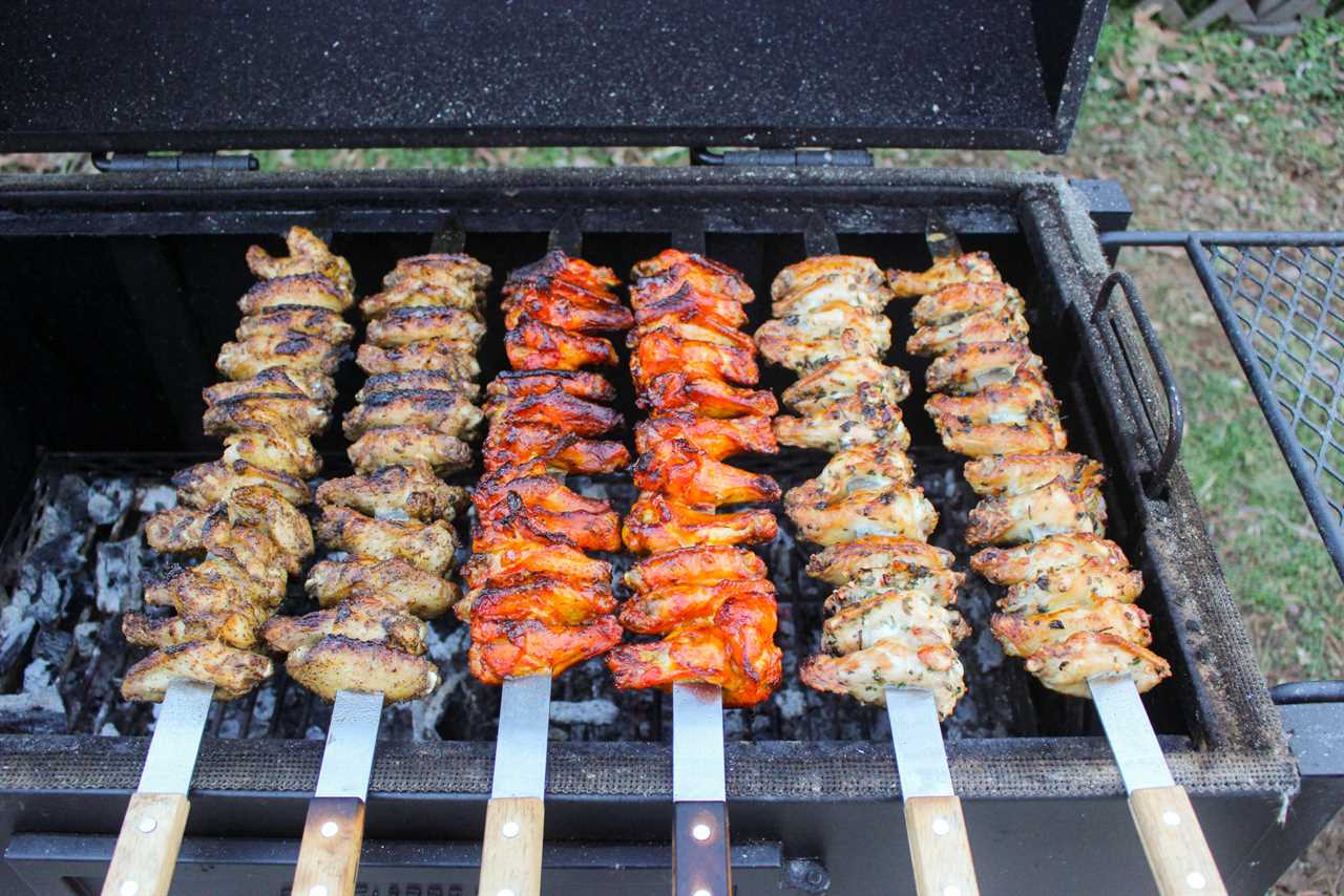 Chicken Wing Skewers