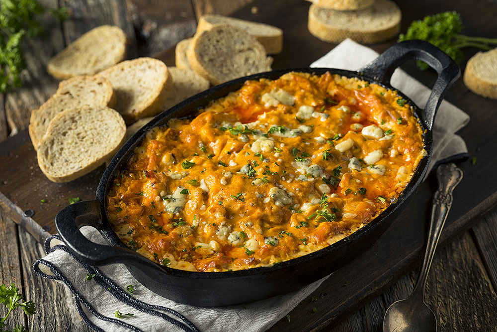 Smoked Roasted Buffalo Chicken Dip