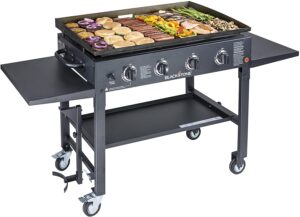 Blackstone 36″ Cooking Station 4 Burner Propane Fuelled Restaurant Grade Professional