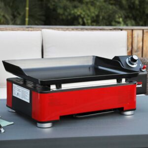 Royal Gourmet PD1202R 18-Inch Portable Table Top Propane Gas Grill Griddle