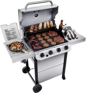 Char-Broil 463377319 Performance 4-Burner Cart Style Liquid Propane Gas Grill