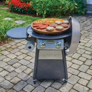 Cuisinart CGG-888 22-Inch Round Outdoor Flat Top Surface Gas Grill