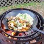 Peruvian Steak Stir Fry ready to serve!