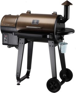 Z GRILLS ZPG-450A 2020 Upgrade Wood Pellet Grill & Smoker 6 in 1 BBQ Grill